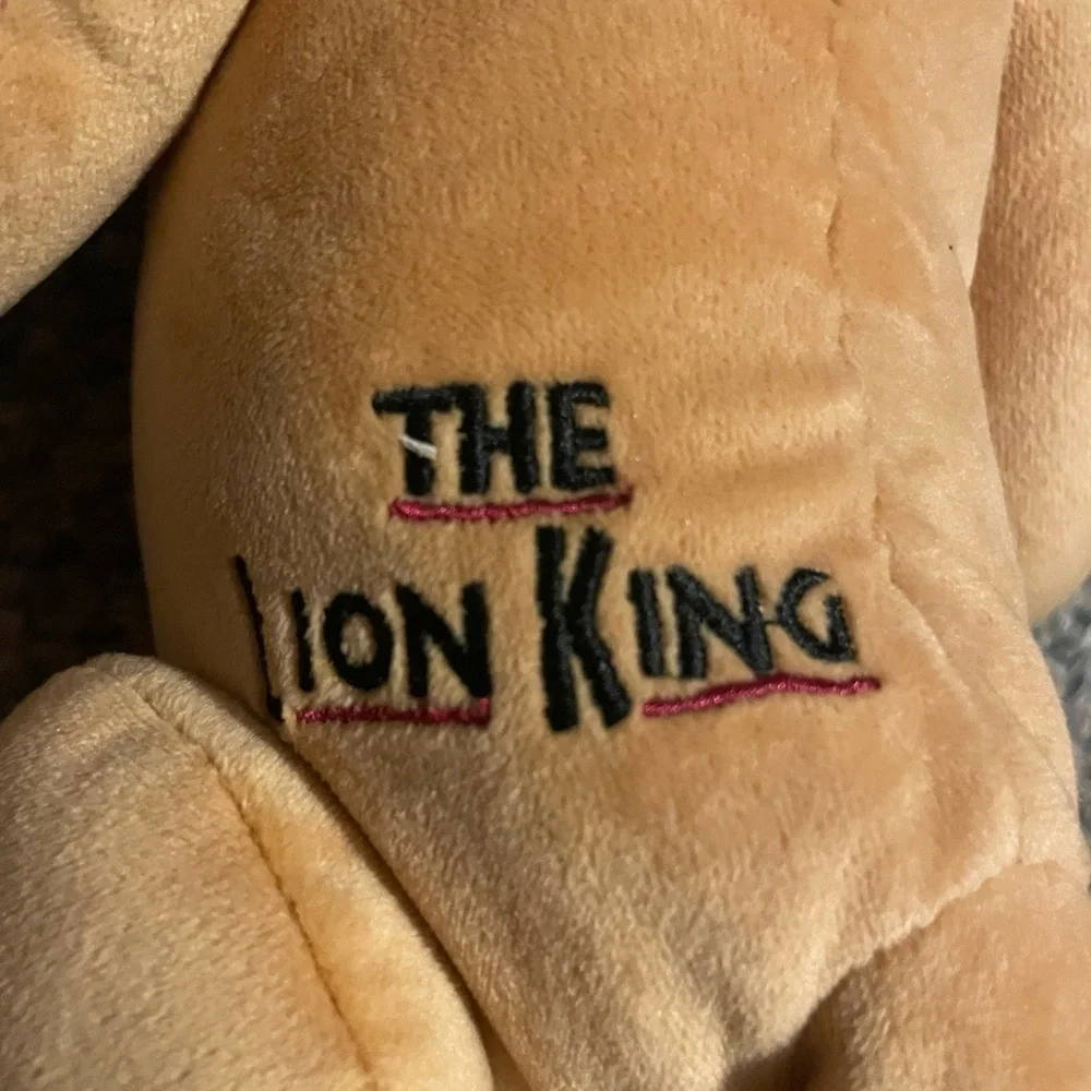 Disney Stuffed Animal Pumba warthog from theater musical production lion king